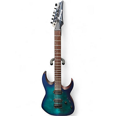 Used Ibanez RG6003FM Flat Sapphire Blue Solid Body Electric Guitar