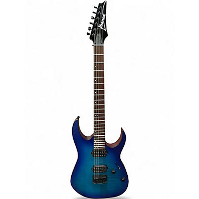 Used Ibanez RG6003FM Flat sapphire blue Solid Body Electric Guitar