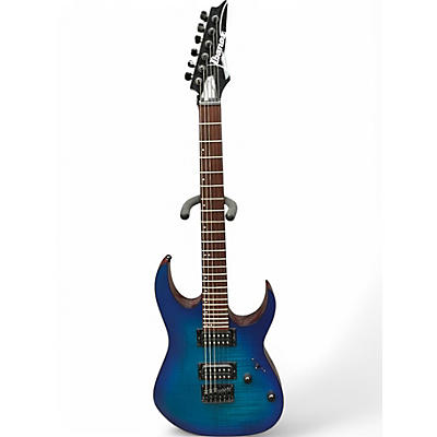 Used Ibanez RG6003FM Saffire Blue Solid Body Electric Guitar