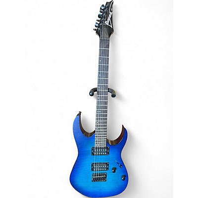 Used Ibanez RG6003FM Sapphire Blue Solid Body Electric Guitar