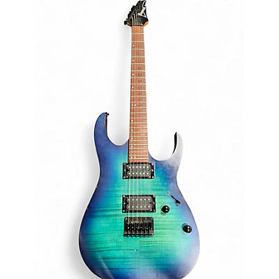 Used Ibanez RG6003FM Trans Blue Solid Body Electric Guitar