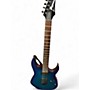 Used Ibanez RG6003FM Trans Blue Solid Body Electric Guitar Trans Blue