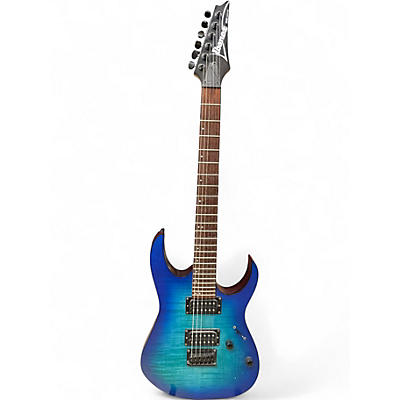 Used Ibanez RG6003FM Trans Blue Solid Body Electric Guitar