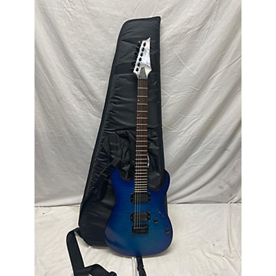 Ibanez Used Ibanez RG6003FM W/Custom SD Pickups Blue Solid Body Electric Guitar