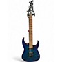 Used Ibanez RG6003FM flat sapphire blue Solid Body Electric Guitar flat sapphire blue