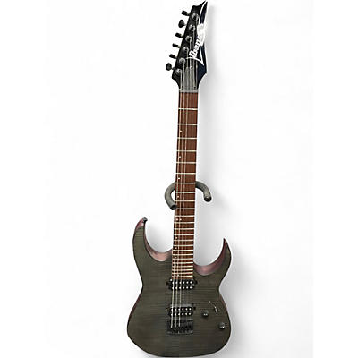 Used Ibanez RG6003FM flat transparent gray Solid Body Electric Guitar