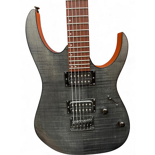 Used Ibanez RG6003FM transparent black Solid Body Electric Guitar transparent black