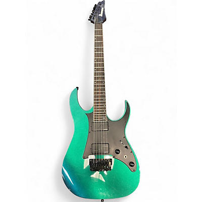 Used Ibanez RG631ALF Blue Chameleon Solid Body Electric Guitar