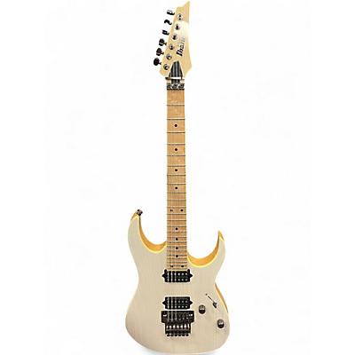 Used Ibanez RG652AHM-AWD Prestige Antique White BLOND Solid Body Electric Guitar