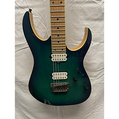 Ibanez Used Ibanez RG652AHM Green Solid Body Electric Guitar