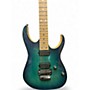 Used Ibanez RG652AHM NEBULA GREEN Solid Body Electric Guitar NEBULA GREEN