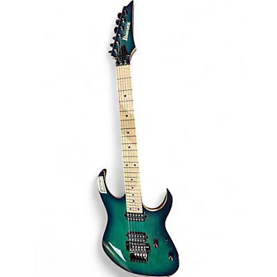 Used Ibanez RG652AHM prestige nebula green Solid Body Electric Guitar