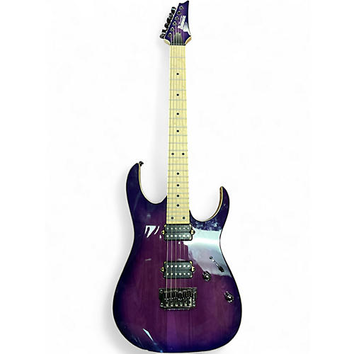Used Ibanez RG652AHMFX Prestige Royal Plum Burst Solid Body Electric Guitar Royal Plum Burst