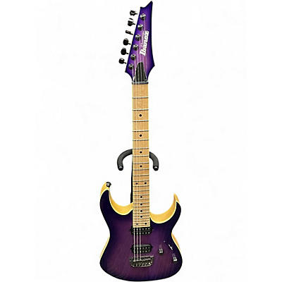 Used Ibanez RG652AHMFX Royal Plum Burst Solid Body Electric Guitar