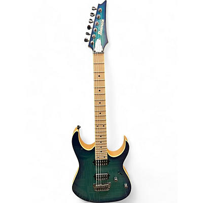 Ibanez Used Ibanez RG652FX NEBULA GREEN BURST Solid Body Electric Guitar