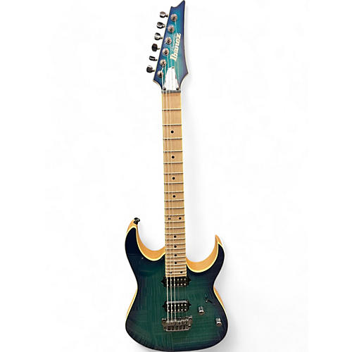 Ibanez Used Ibanez RG652FX NEBULA GREEN BURST Solid Body Electric Guitar NEBULA GREEN BURST