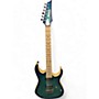 Used Ibanez Used Ibanez RG652FX NEBULA GREEN BURST Solid Body Electric Guitar NEBULA GREEN BURST