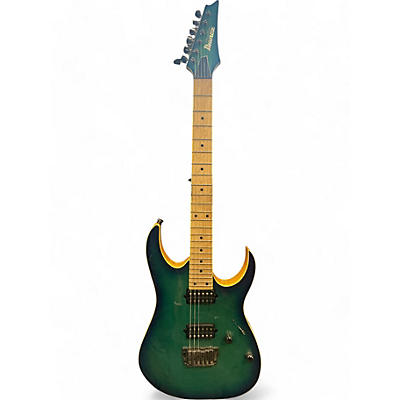 Used Ibanez RG652FX prestige nebula green Solid Body Electric Guitar