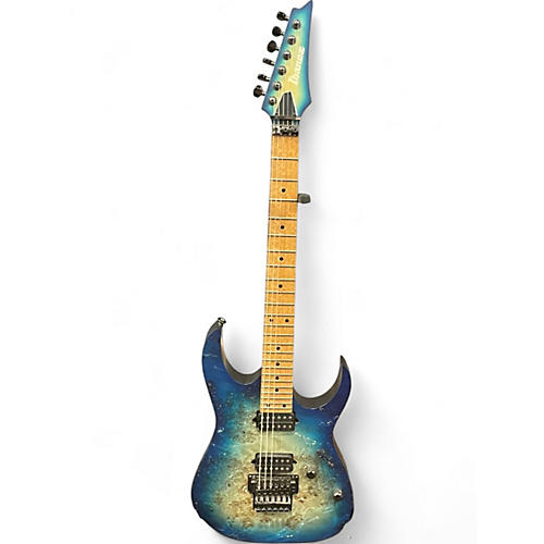 Used Ibanez RG652MPB Fleet Blue Burst Solid Body Electric Guitar Fleet Blue Burst