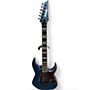 Used Ibanez RG653DX Trans Blue Solid Body Electric Guitar Trans Blue