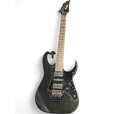 Used Ibanez RG655 PRESTIGE GALAXY BLACK Solid Body Electric Guitar