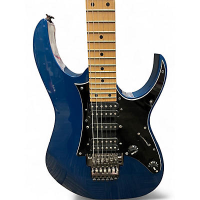 Used Ibanez RG655 Prestige Cobalt Blue Solid Body Electric Guitar