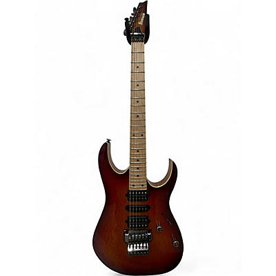 Used Ibanez RG657 2 Color Sunburst Solid Body Electric Guitar