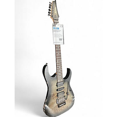 Used Ibanez RG657PB ANVIL GREYBURST Solid Body Electric Guitar