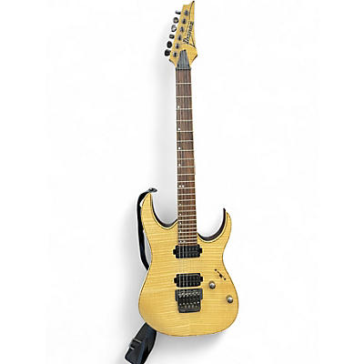 Used Ibanez RG721FM Natural Solid Body Electric Guitar