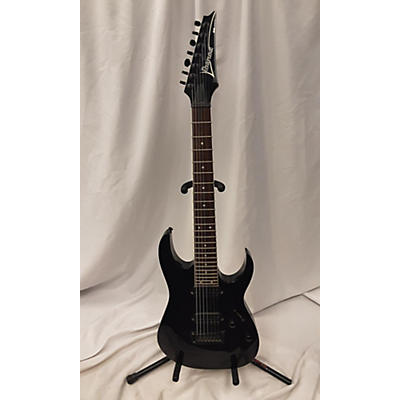 Ibanez Used Ibanez RG7321 7 String Black Solid Body Electric Guitar