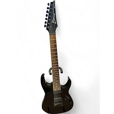 Ibanez Used Ibanez RG7321 7 String Black Solid Body Electric Guitar