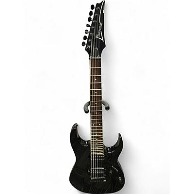 Used Ibanez RG7321 7 String Black Solid Body Electric Guitar