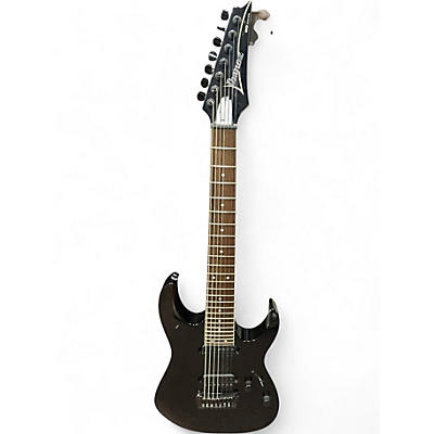 Used Ibanez RG7321 7 String Black Solid Body Electric Guitar