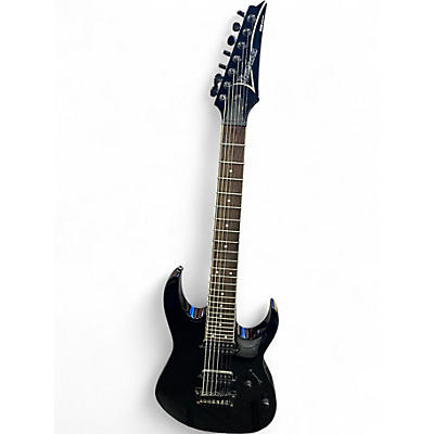 Used Ibanez RG7321 7 String Black Solid Body Electric Guitar