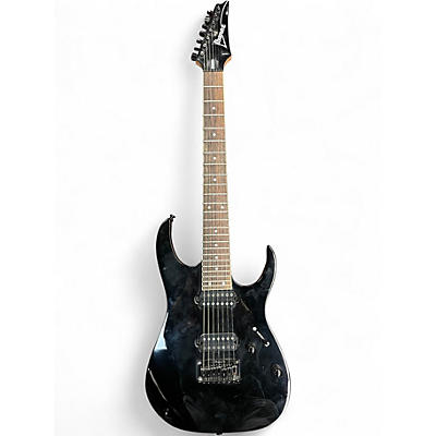 Used Ibanez RG7321 7 String Black Solid Body Electric Guitar