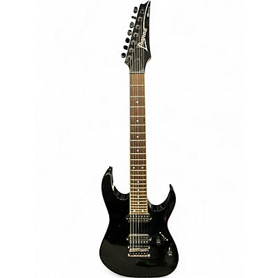 Used Ibanez RG7321 7 String Black Solid Body Electric Guitar