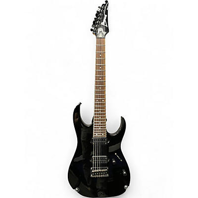 Used Ibanez RG7321 7 String Black Solid Body Electric Guitar