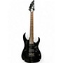 Used Ibanez RG7321 7 String Black Solid Body Electric Guitar Black