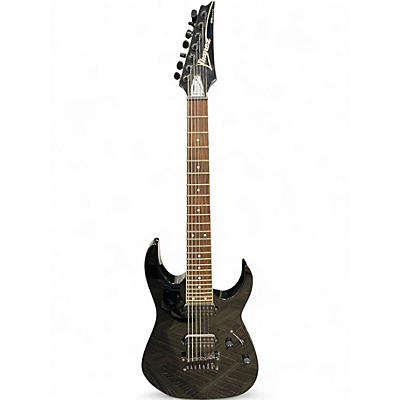 Used Ibanez RG7321 7 String Black Solid Body Electric Guitar