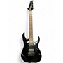 Used Ibanez RG7321 7 String Black Solid Body Electric Guitar Black