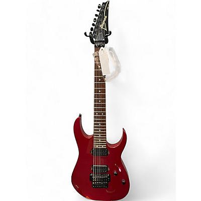 Ibanez Used Ibanez RG7420 7 string magenta crush Solid Body Electric Guitar