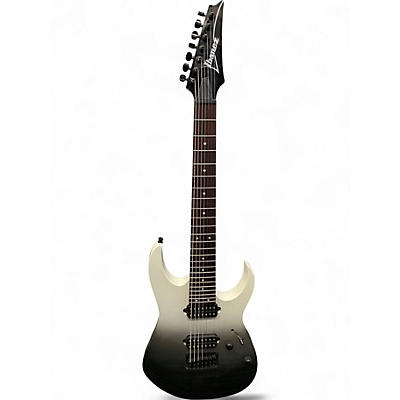 Used Ibanez RG7421 RG Series BLACK FADE Solid Body Electric Guitar
