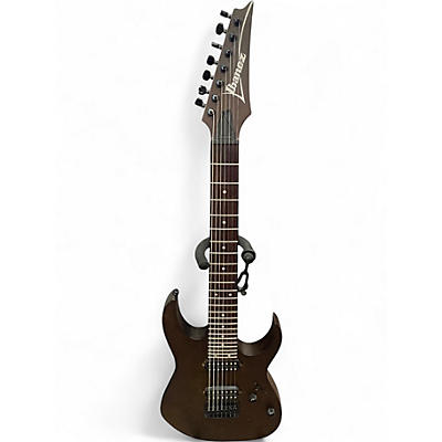 Used Ibanez RG7421 RG Series BROWN Solid Body Electric Guitar