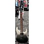 Used Ibanez Used Ibanez RG7421 RG Series Black And White Solid Body Electric Guitar Black and White