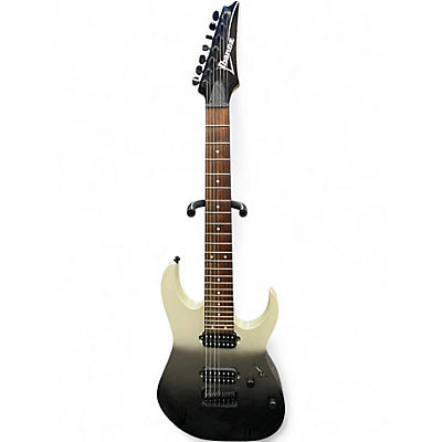 Used Ibanez RG7421 RG Series Black Pearl Solid Body Electric Guitar