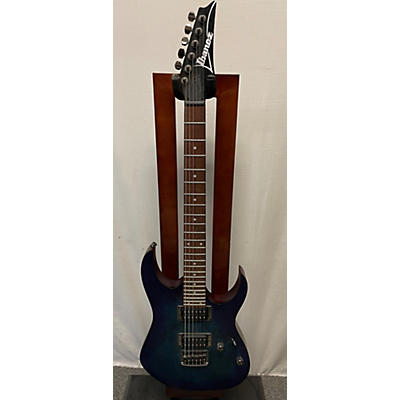 Ibanez Used Ibanez RG7421 RG Series Blue Sapphire Solid Body Electric Guitar