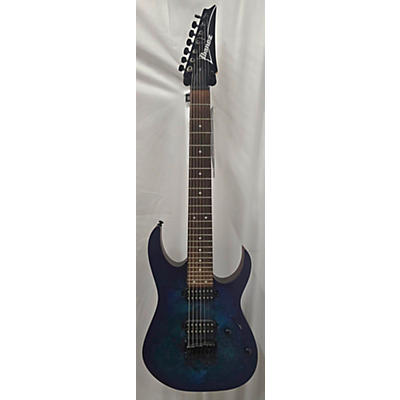 Ibanez Used Ibanez RG7421 RG Series Blue Solid Body Electric Guitar