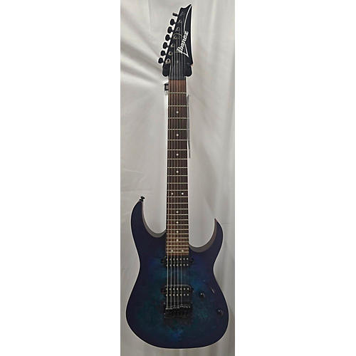 Ibanez Used Ibanez RG7421 RG Series Blue Solid Body Electric Guitar Blue