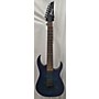 Used Ibanez Used Ibanez RG7421 RG Series Blue Solid Body Electric Guitar Blue