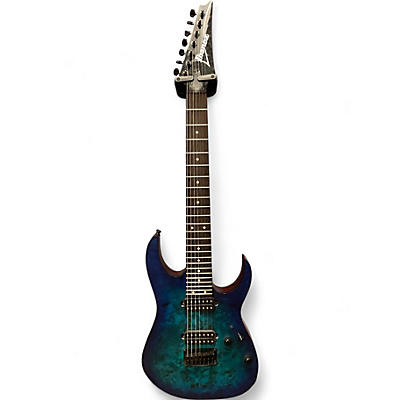 Ibanez Used Ibanez RG7421 RG Series Blue Solid Body Electric Guitar